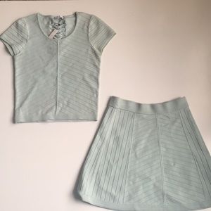 Parker Two-piece Knit Top/Skirt